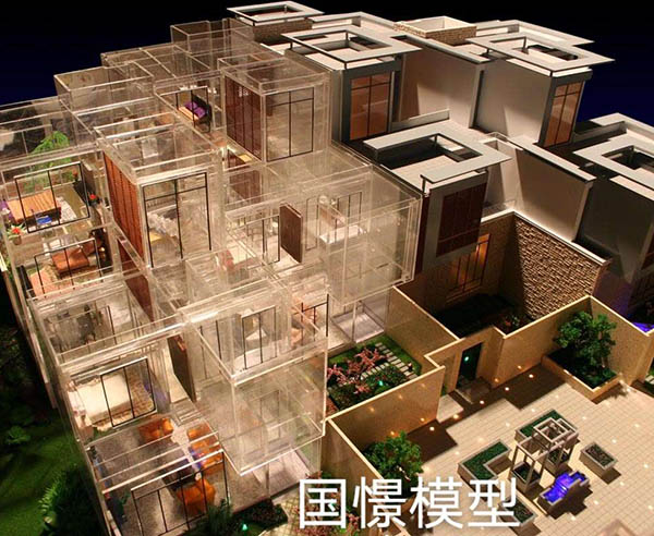 尖扎县建筑模型