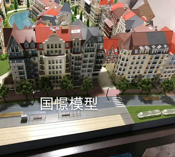 尖扎县建筑模型