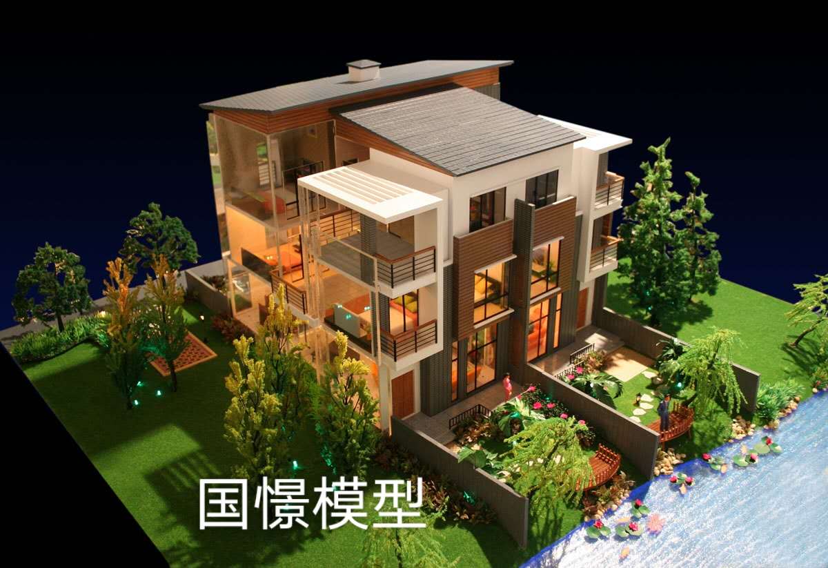 尖扎县建筑模型