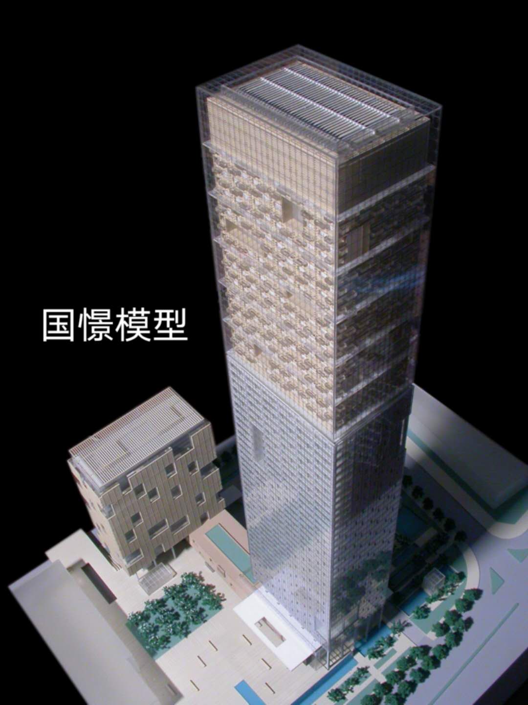 尖扎县建筑模型